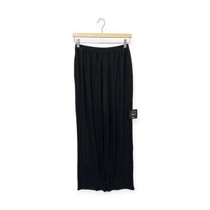 Lulus Black Wide Leg Pants Size S Small High Waisted